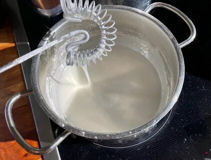 Глазурь для кулича без миксера и блендера