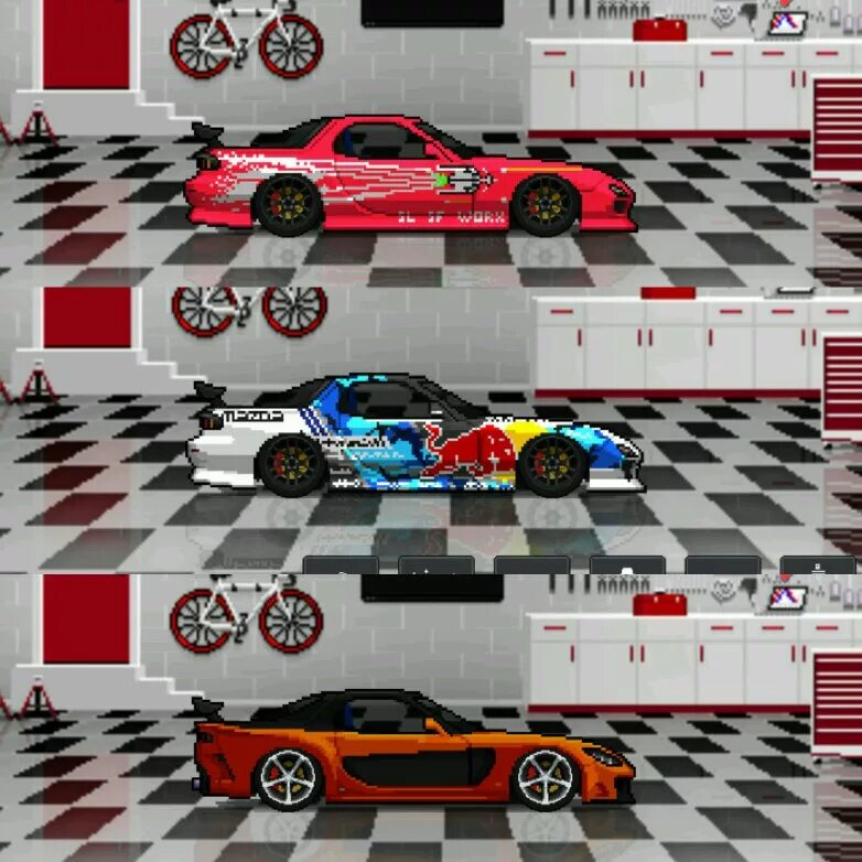 Mazda RX-7 Pixel car Racer. Mazda RX 7 Pixel car Racing. Мазда рх7 Pixel car Racer. Mazda RX-7 Alligator Pixel car Racer. Игра машины скинами