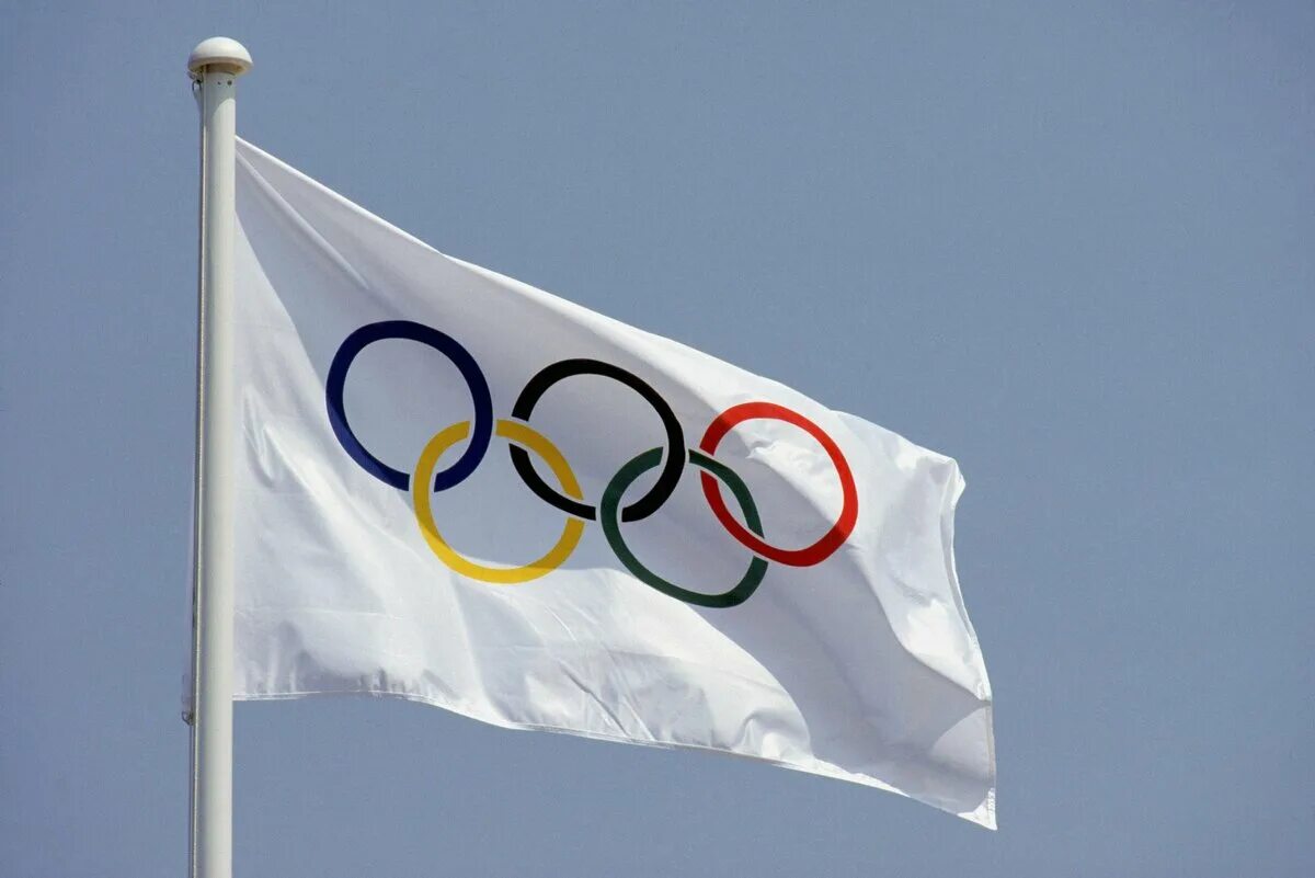 Флаг российского олимпийского