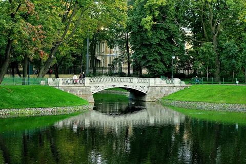 Михайловский сад в санкт петербурге