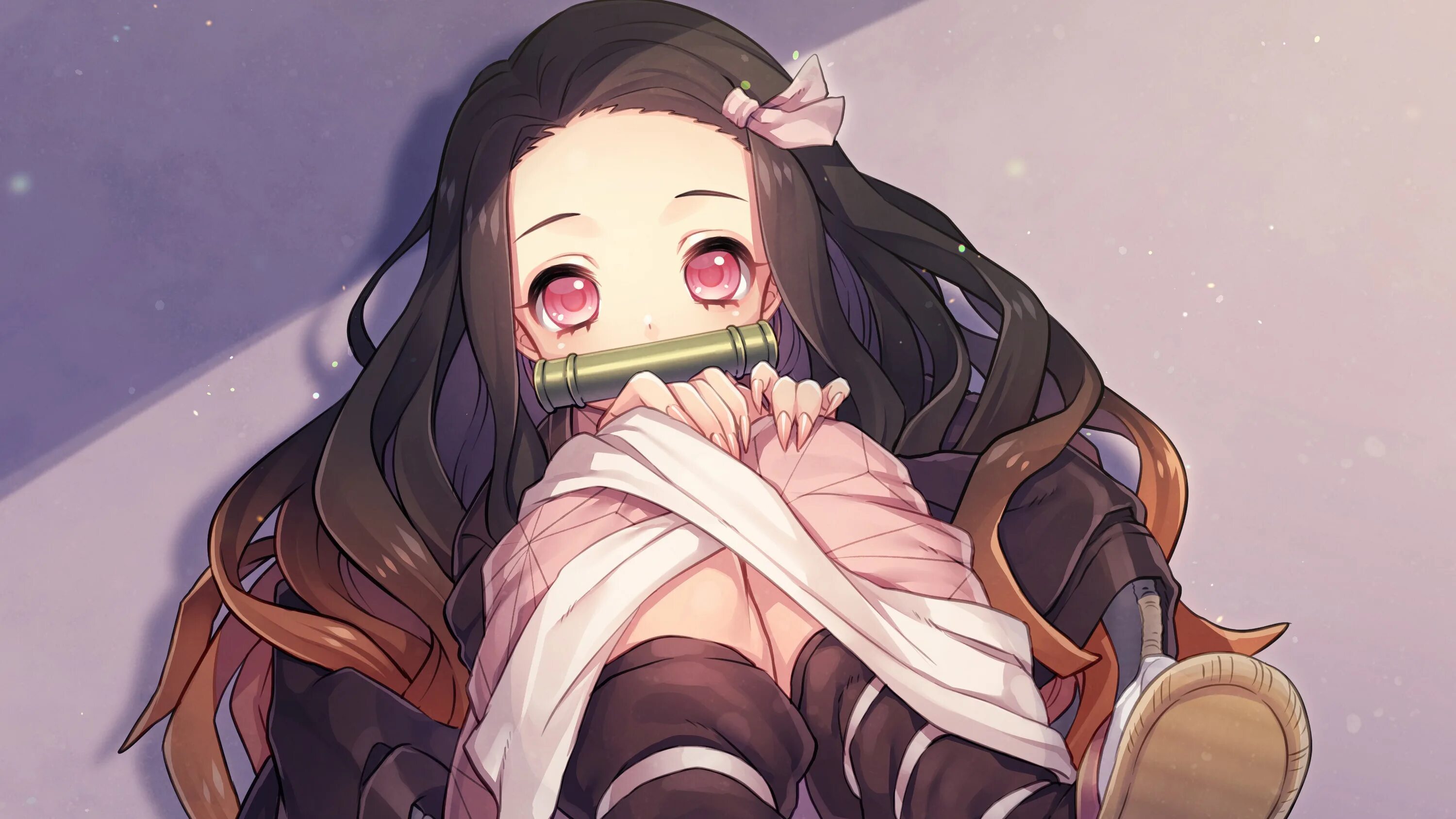 Nezuko is having a nightmare animation. Незуко Камадо. Demon Slayer nezuko Kamado. Демон Slayer Kimetsu Незуко.