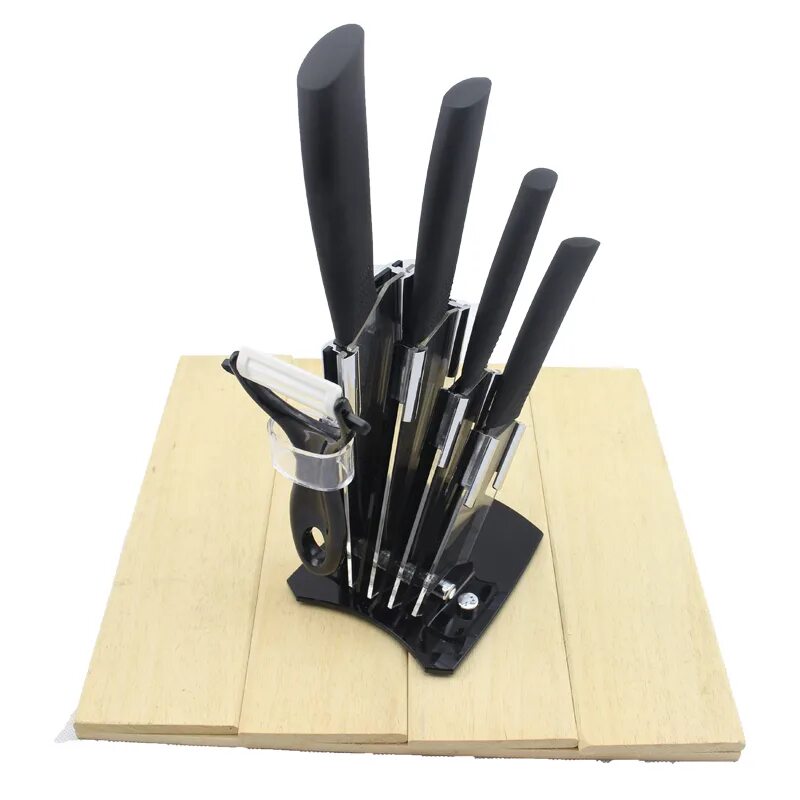 Керамические кухонные ножи купить. Керамические ножи подарочные. Палка в наборе ножей. Набор керамических ножей 4 штуки с подставкой. Set of Ceramic Knives.