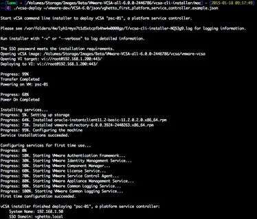 Installer script