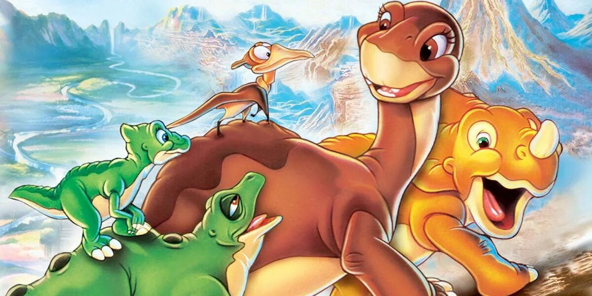 Динозаврики земля до начала времен. The Land before time 1988. Начала времен 2000