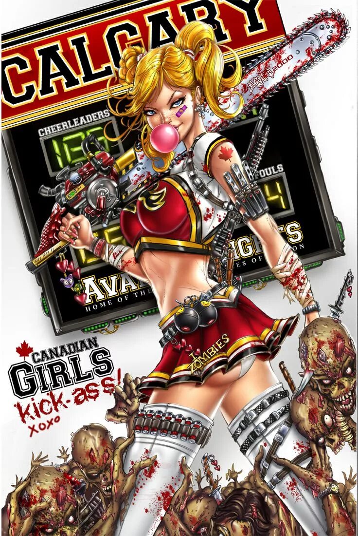 Girl vs zombies