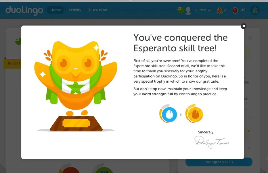 Duolingo. В конце Дуолинго. Дуолинго ударный режим. Конец Duolingo. Duolingo цена