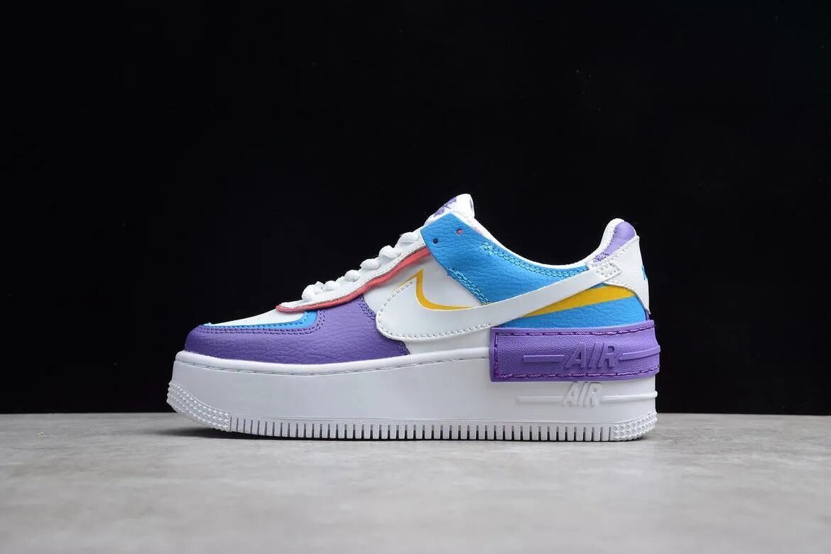 Nike Air Force 1 Shadow White Blue. Nike Air Force 1 Purple. Nike Air Force 1 Shadow White Purple Blue. Nike Air Force 1 White Purple.