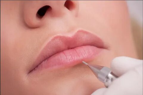 Lip liner permanent makeup