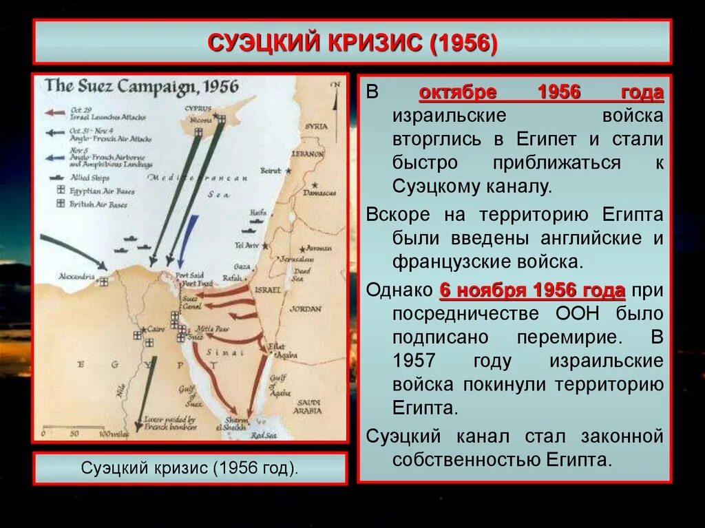 Международные конфликты и кризисы. Суэцкий кризис 1956. Суэцкий канал кризис 1956.