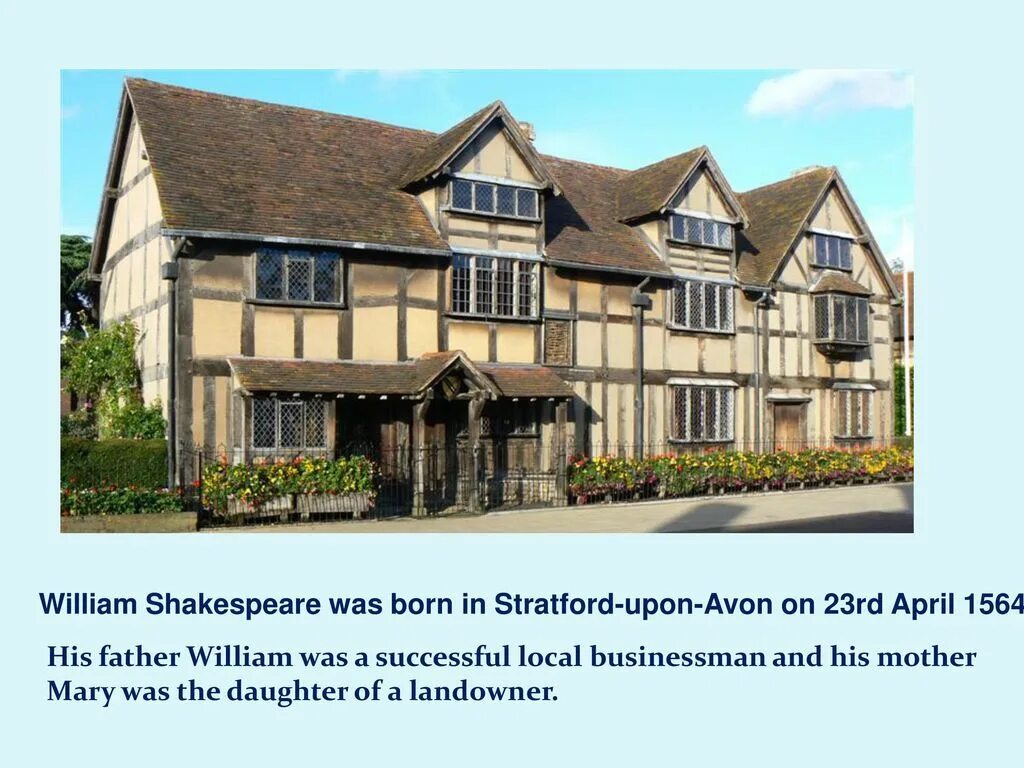 Стратфорд-апон-эйвон Шекспир. Stratford-upon-Avon is the Birthplace of great.... Shakespeare House.