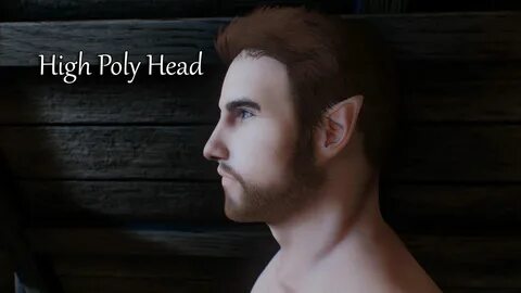 Skyrim high poly head 1.4