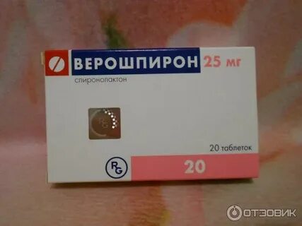 Верошпирон побочные действия для женщин