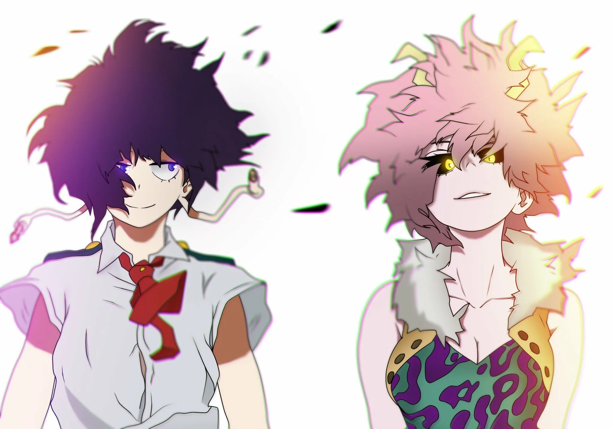 Денки каминари моя геройская академия. Мга арты. Аниме геройская академия мга. Мга киришима эйджиро. Денки и киришима.