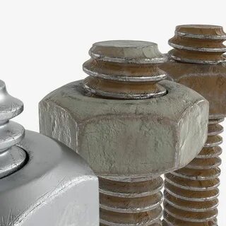 3d модели гайки