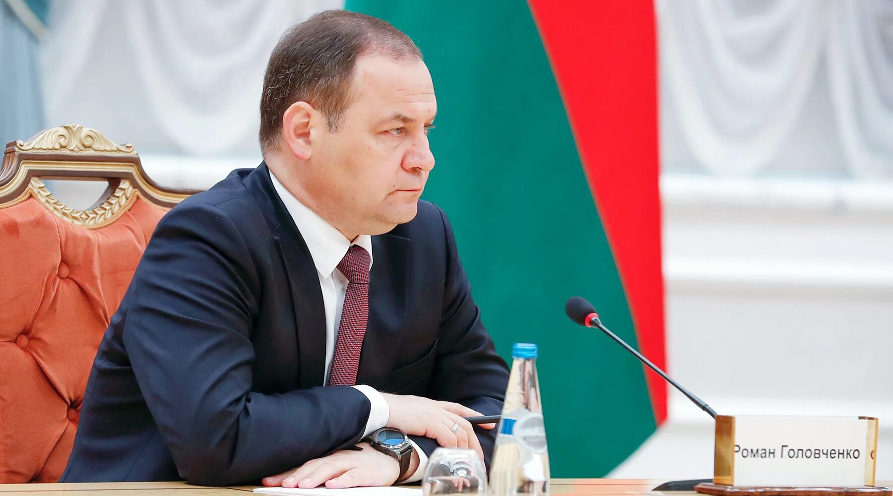 Головченко премьер министр. Премьер -министр Белоруссии Кочанова.