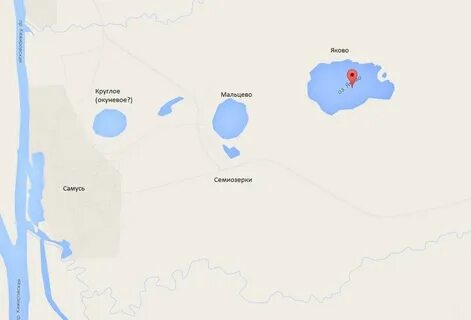 Тюмень озеро круглое на карте где находится