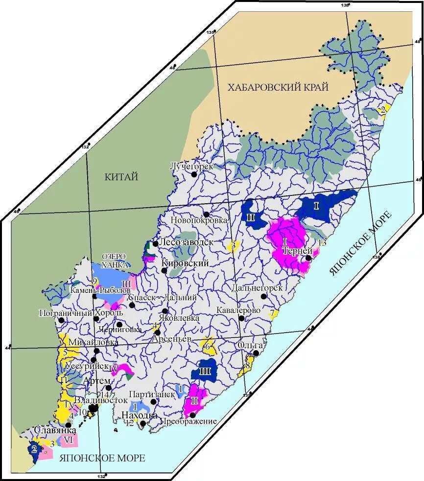 ООПТ Приморского края карта. Карта заповедников Приморского края. Заповедники. Национальные парки заказники Приморского края карта. Карта заповедников Приморского края границы.