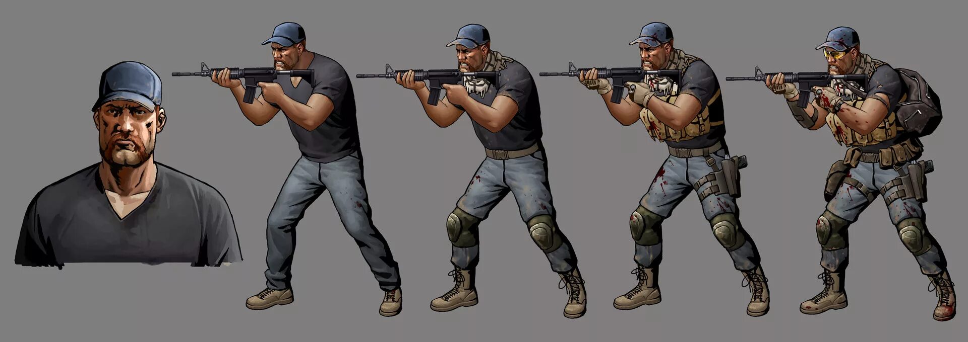 Combat characters. Walking Dead Road to Survival персонажи.