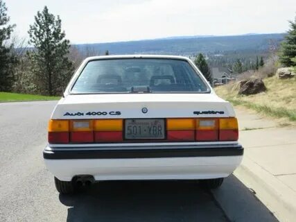 Audi 100 cs quattro реклама
