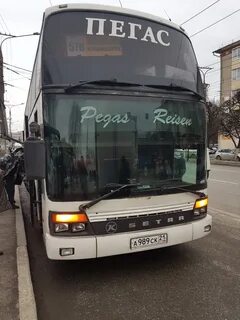 Пегас автобус на маршруте