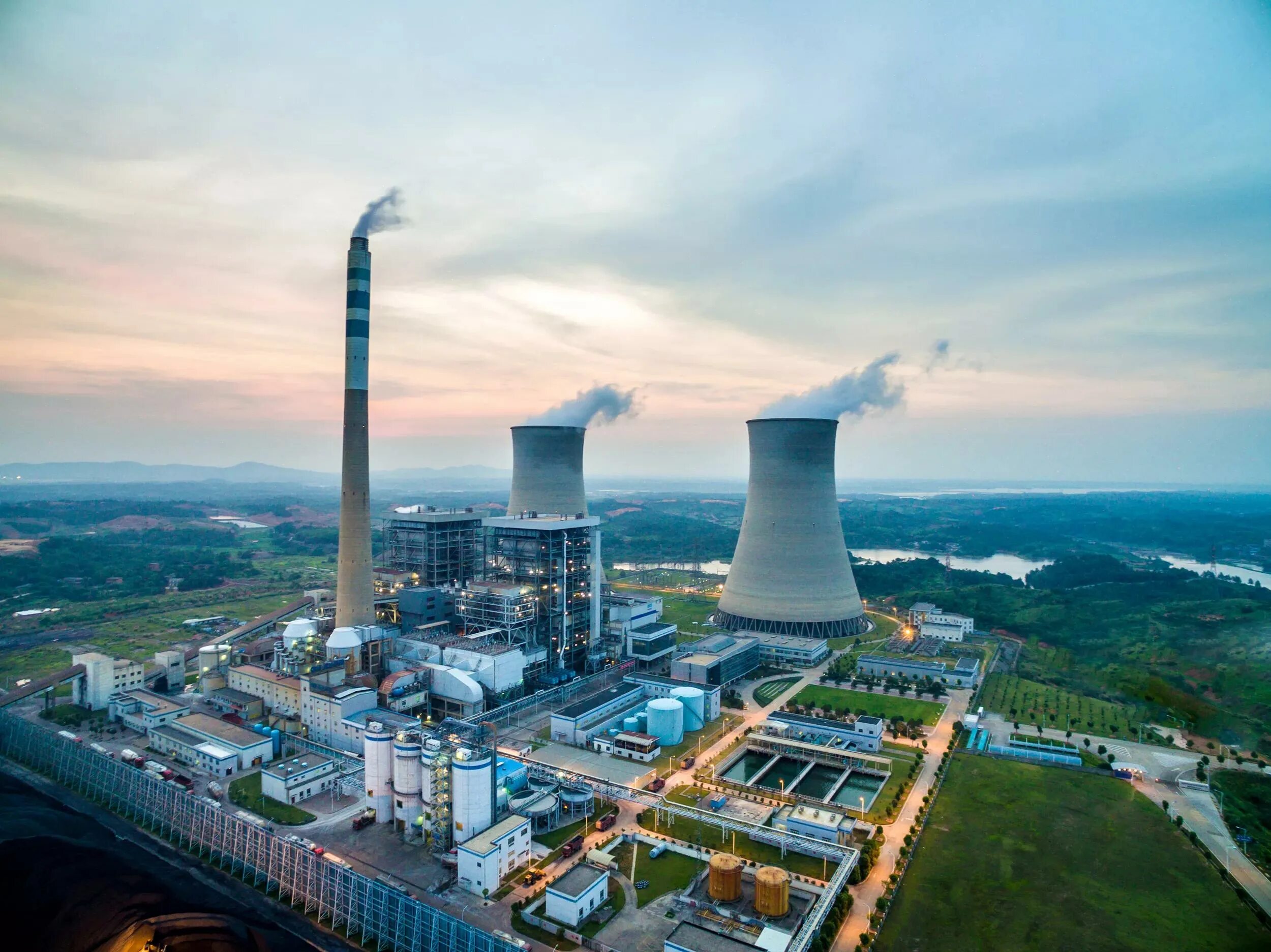 Туокетуо ТЭС. Nuclear Power Plant. Электроэнергетика АЭС. ТЭС электростанция.