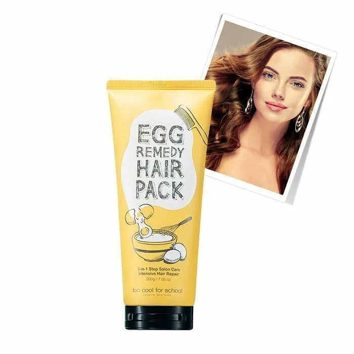 Hair pack маска. Too cool for School Egg маска для волос. Egg Remedy hair Pack. Яичная маска для волос Корея. Too cool for School Egg Remedy Pack Shampoo.