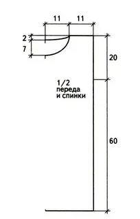 Туника 54 размера выкройка