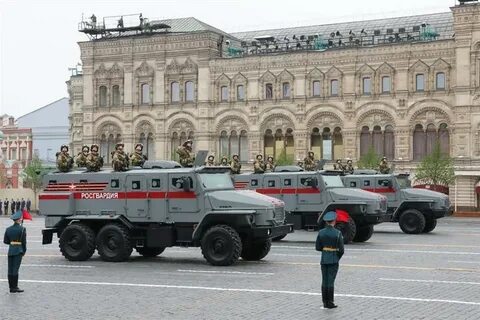 Колонна росгвардии
