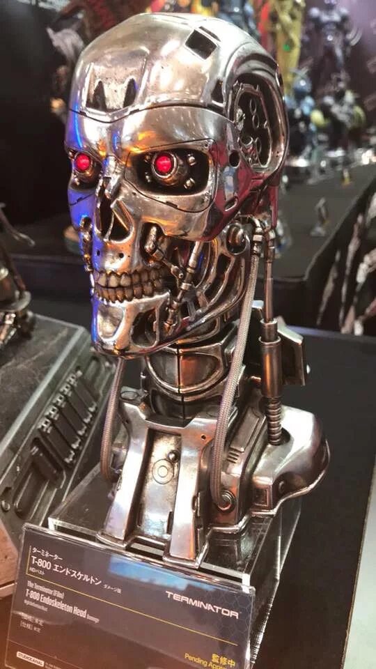 5 т 800 кг. Prime 1 Studio Terminator. Робот т 800. Бюст Терминатора т-800. T 800 Endoskeleton Sculpture.