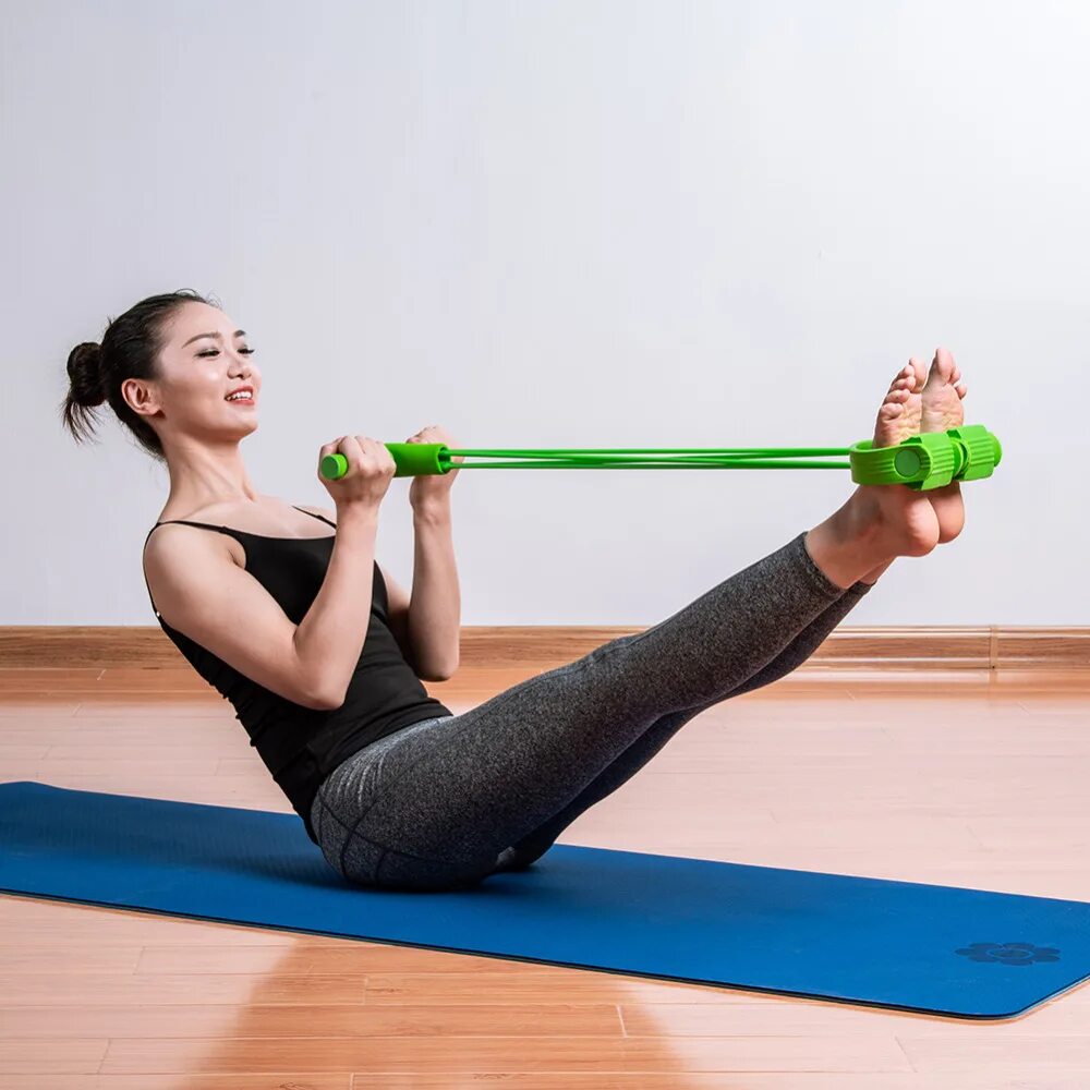 Pull exercises. Fitness resistance bands. elastic band resistance band pull rope. тренажер yoga stretch band. резинка для фитнеса.