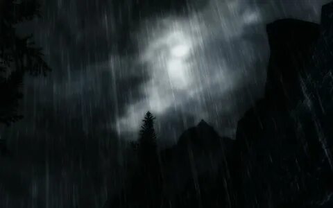 Dark rain