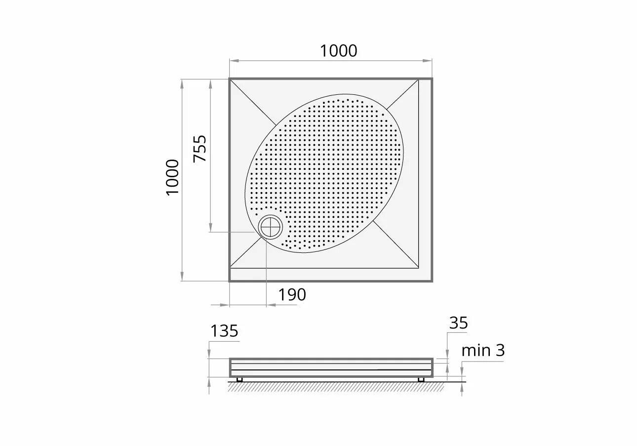 Paa поддон. Поддон для душа 170х90 чертёж. Душевые поддоны r550 средней глубины. Поддон для душа BELBAGNO Tray 90х90 r550. Душевой поддон 1000 1000