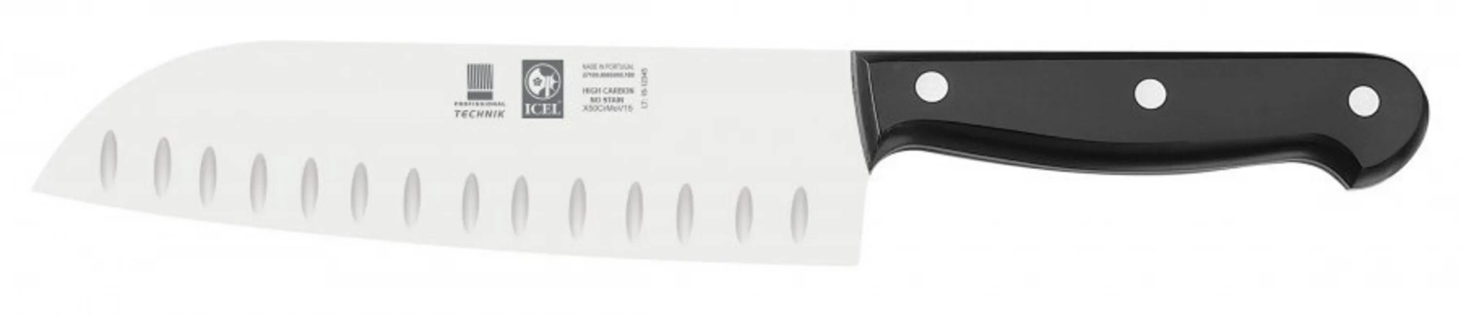 Нож Arcos Universal 286004. Нож кухонный керамический 180 Icel. Нож поварской Santoku. Нож для устриц Icel.