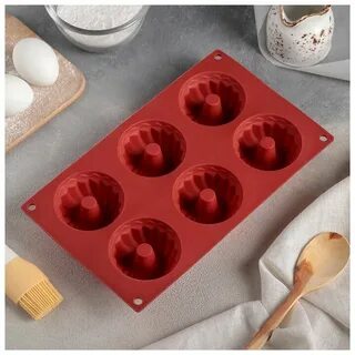 Силиконовые формы 6 ячеек