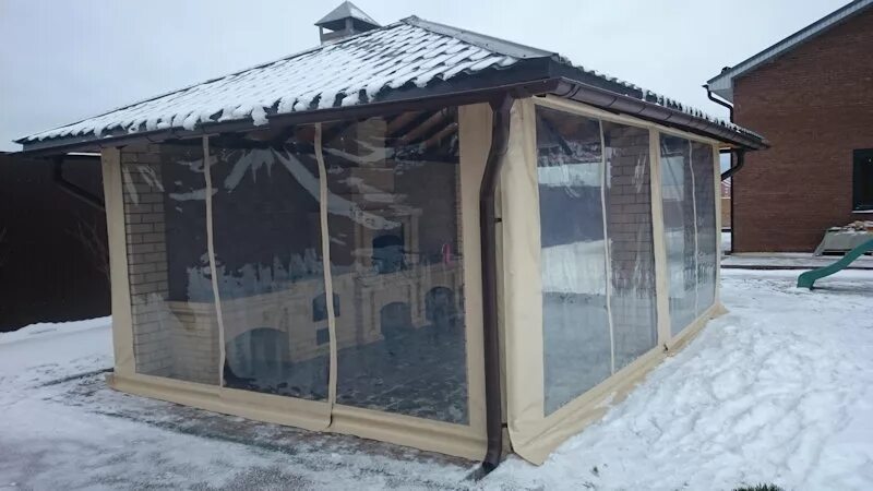 Закрыть беседку на зиму своими руками Неактивно