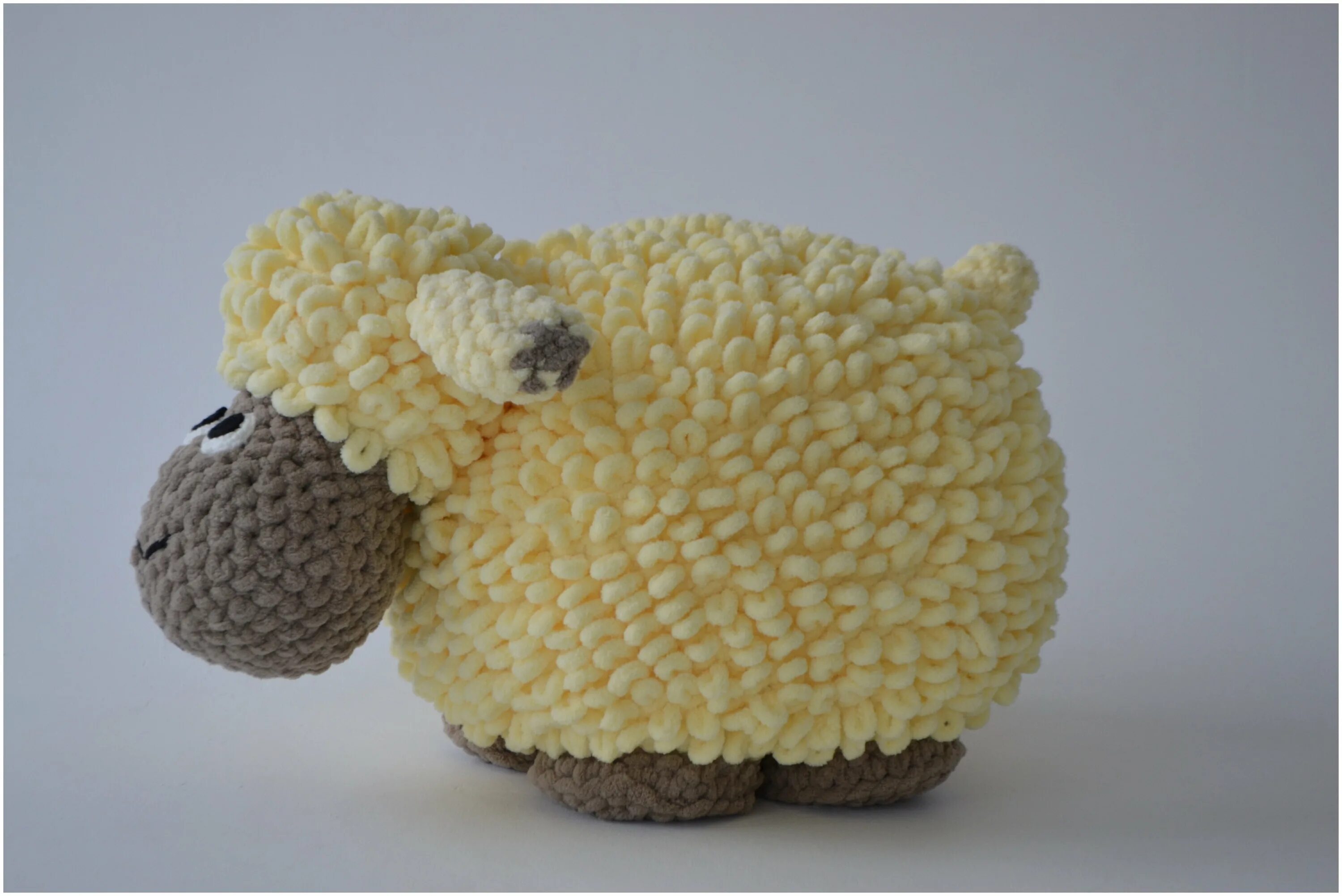 Пуфик баранчик шон. Новозеландский меринос. Ягненок. Милые ягнята. Mini lamb.