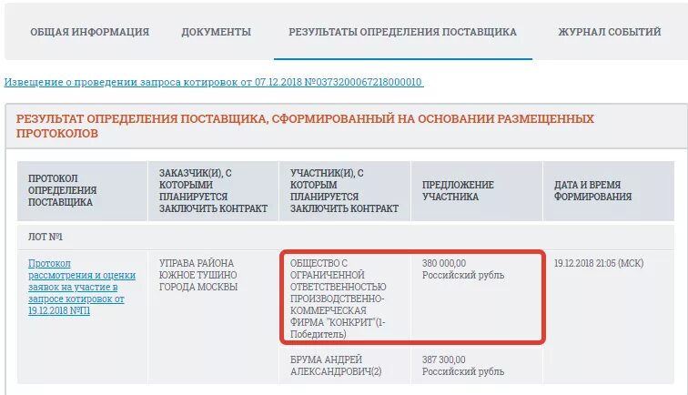 Размещение информации о поставщиках. Результаты определения поставщика. Протокол определения поставщика. Сведения о поставщике. Портал поставщиков.