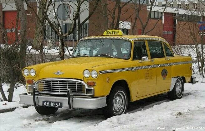 Checker Marathon такси. 956-82 Checker Marathon Taxi. Ретро-такси. Желтый КЭБ.