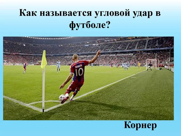 Угловой в футболе. Угловой в футболе
