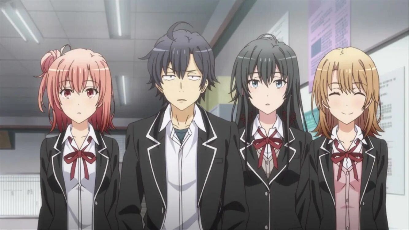 Как я ожидал моя школьная жизнь. Oregairu 2. Ироха орегайру.