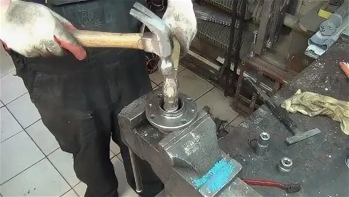 Как заменить ступичный на гранте