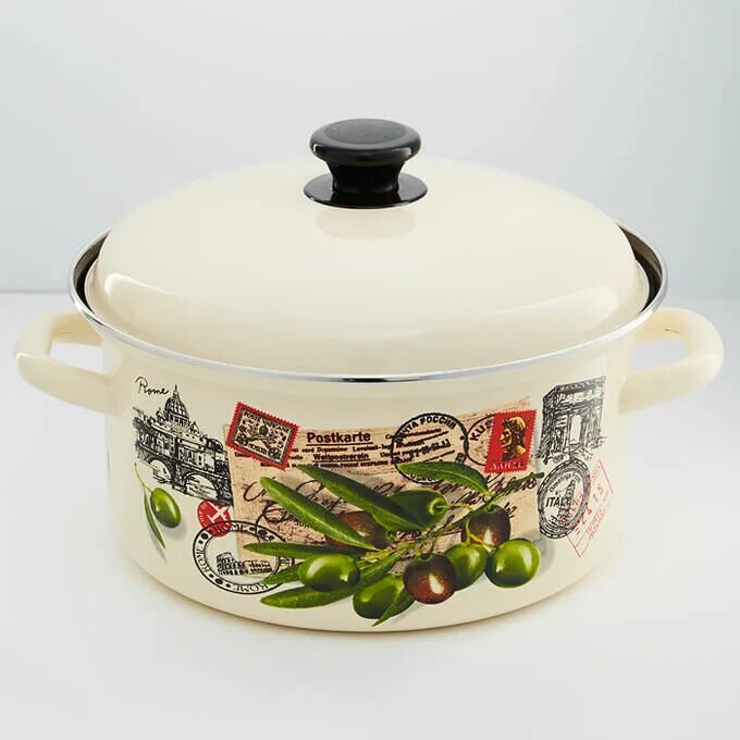 1л) kl-4119. Кастрюли эмалированные нержавейка. Нержавеющая кастрюля. Стальная кастрюля. Krauff набор кастрюль эмалированных.