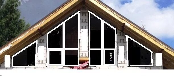 Окно трапециевидное крашеное купить в Уфе Товары для дома и дачи Авито