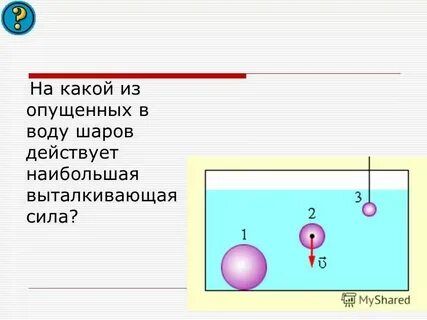 Определите характер движения шарика в жидкости налейте
