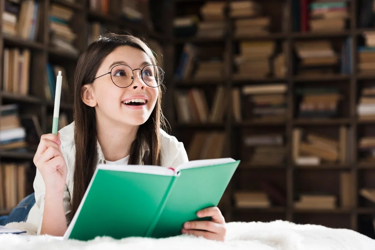 She started studying