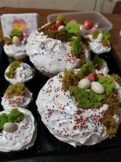 Как приготовить мох для куличей