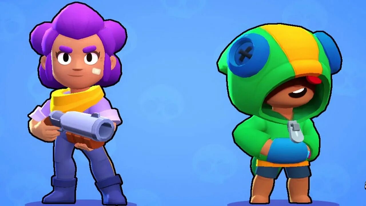 Нуб играет в brawl stars