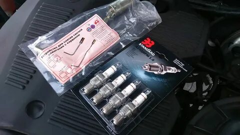Замена свечей зажигания шевроле нива
