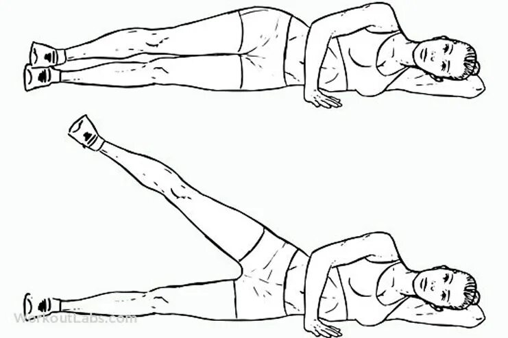 Упражнение подъем ноги лежа на боку. Упражнение лежа на боку поднимать ногу. Махи ногами лежа. Упражнение поднятие ног лежа на боку. Двигай жопой вправо влево
