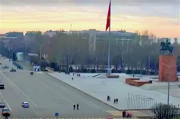 Бишкек ала тоо камера. Площадь ала-тоо камера. бишкек веб камеры. камеры кыргызстана.